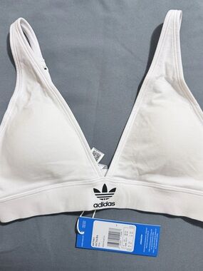 Adidas Women’s White Triangle Bralette